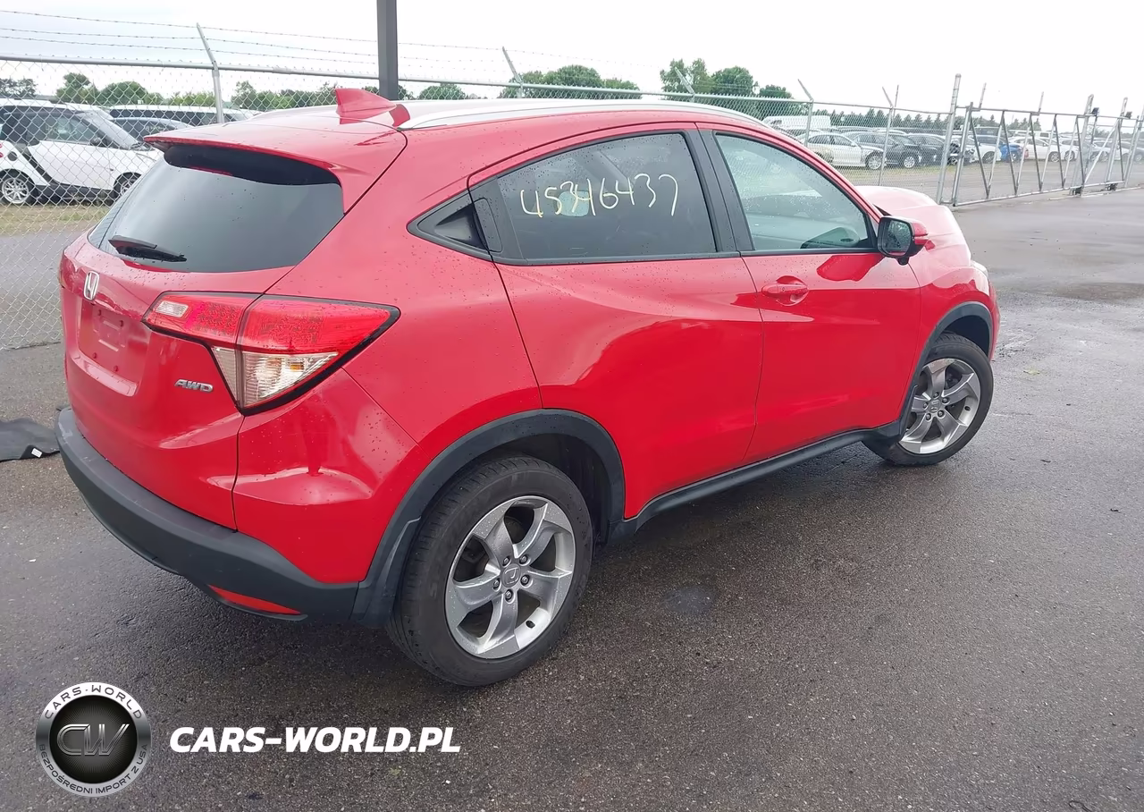 2017 Honda Hr-V Ex-L VIN:3CZRU6H74HM708951 - 4