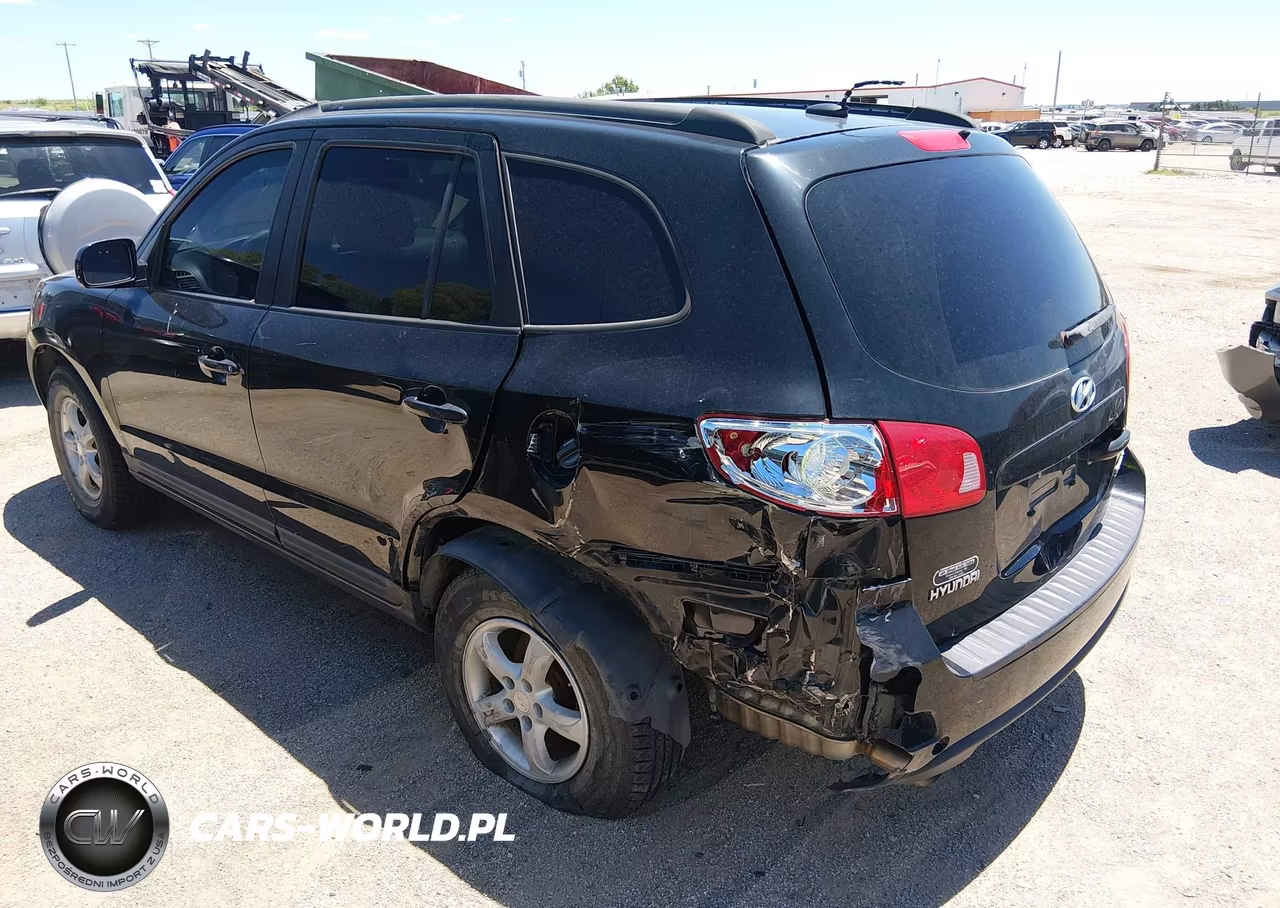 2008 Hyundai Santa Fe Gls VIN:5NMSG13D78H172935 - 3