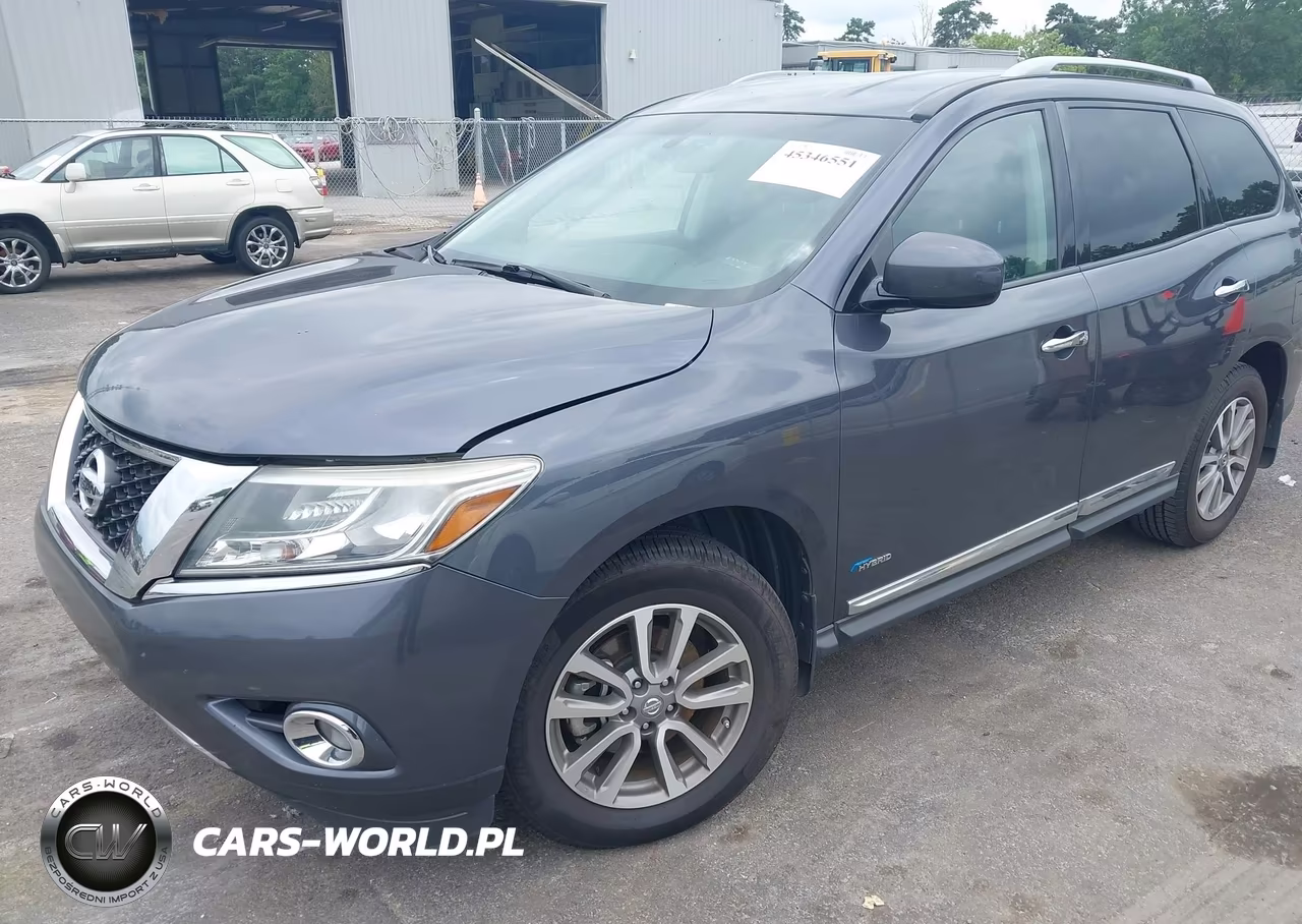 2014 Nissan Pathfinder Hybrid Sl VIN:5N1CR2MN6EC660047 - 2