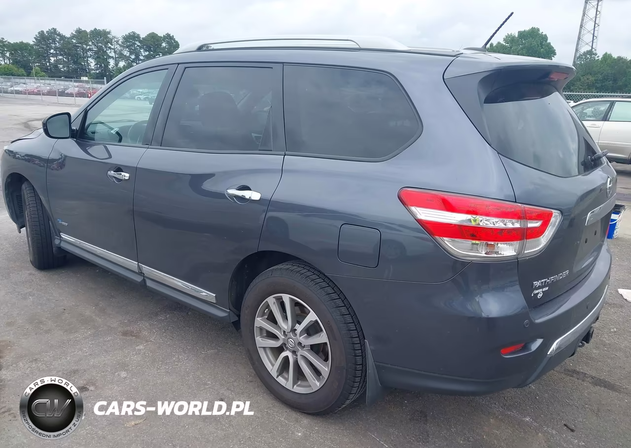 2014 Nissan Pathfinder Hybrid Sl VIN:5N1CR2MN6EC660047 - 3