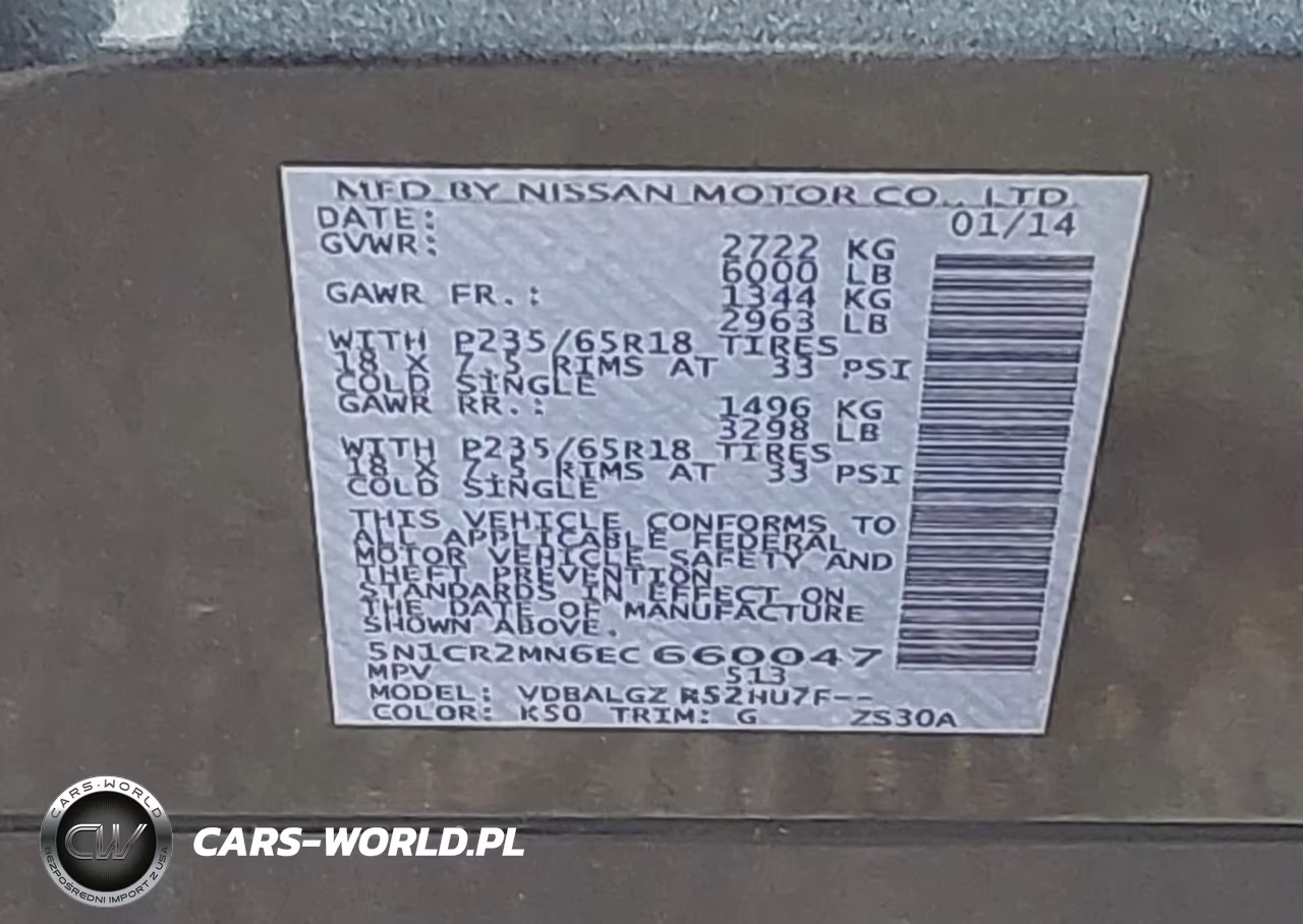 2014 Nissan Pathfinder Hybrid Sl VIN:5N1CR2MN6EC660047 - 9