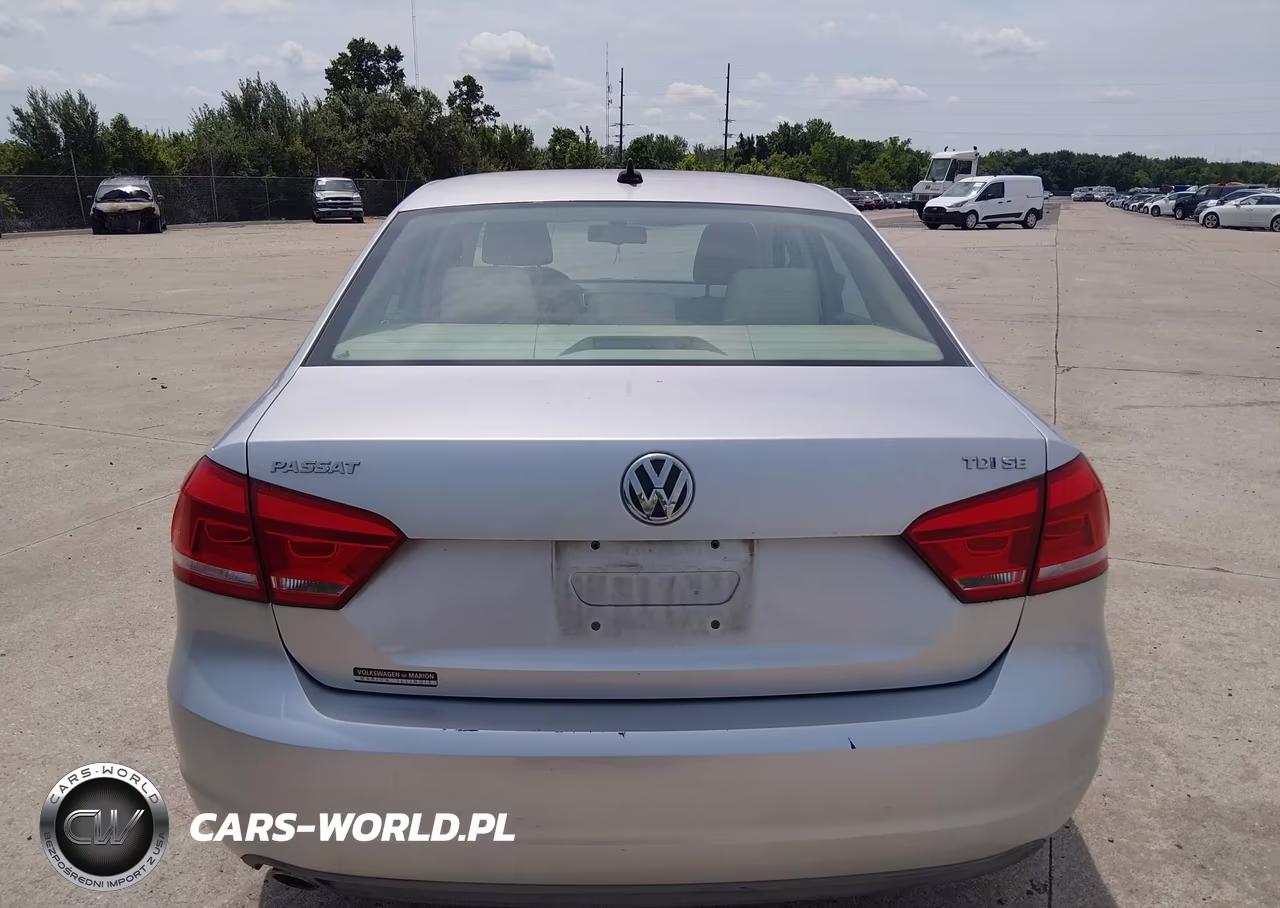 2013 Volkswagen Passat 2.0L Tdi Se VIN:1VWBN7A34DC072817 - 12