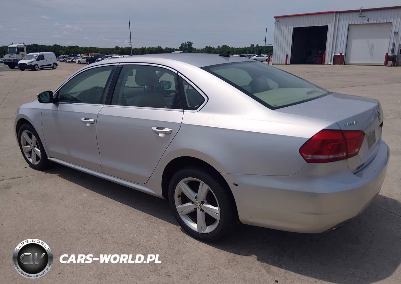 2013 Volkswagen Passat 2.0L Tdi Se VIN:1VWBN7A34DC072817 - 3