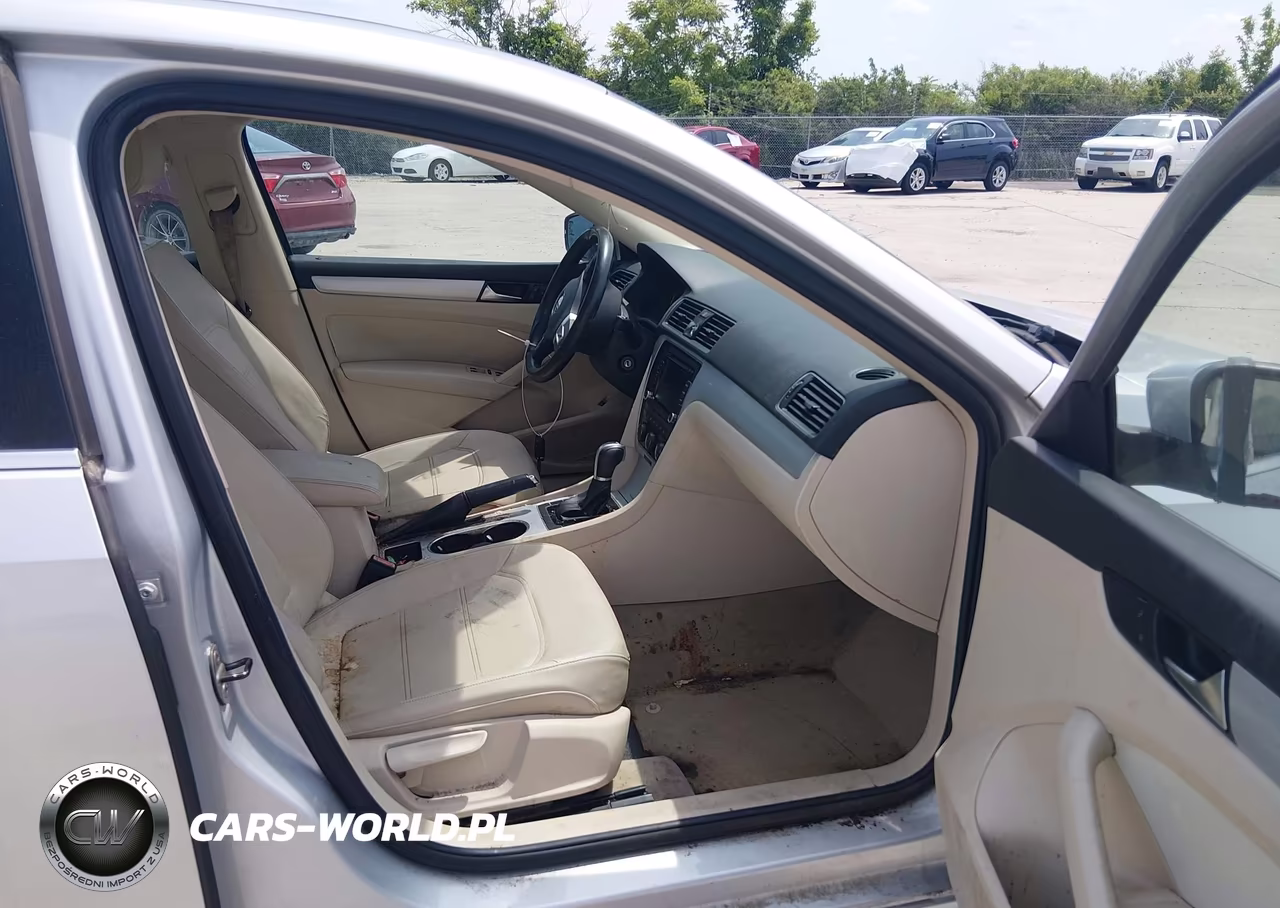 2013 Volkswagen Passat 2.0L Tdi Se VIN:1VWBN7A34DC072817 - 5