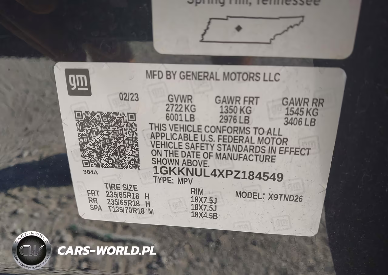 2023 GMC Acadia Awd Slt VIN:1GKKNUL4XPZ184549 - 9