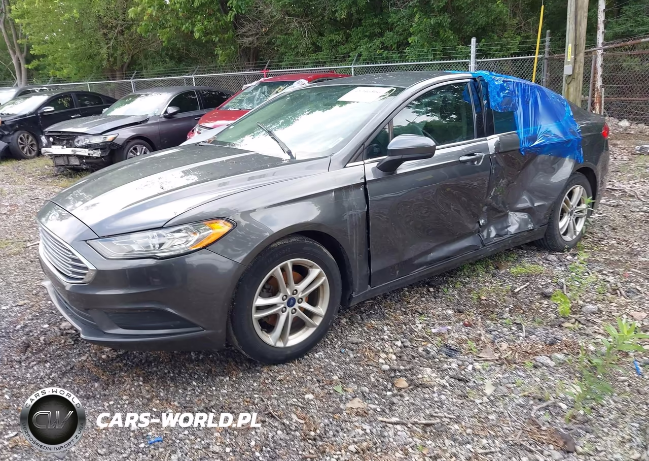 2018 Ford Fusion Se VIN:3FA6P0H74JR188830 - 2
