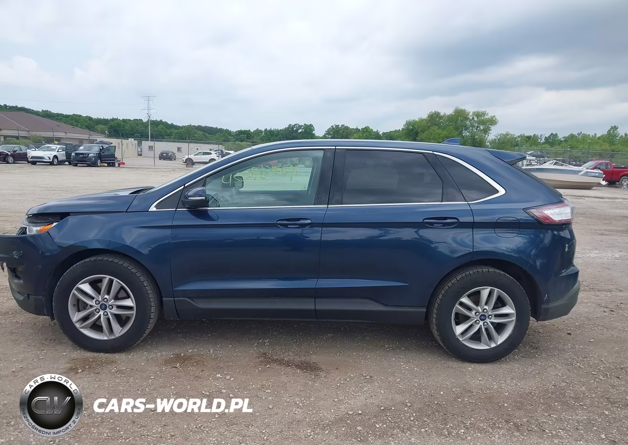 2017 Ford Edge Sel VIN:2FMPK4J91HBB81774 - 14