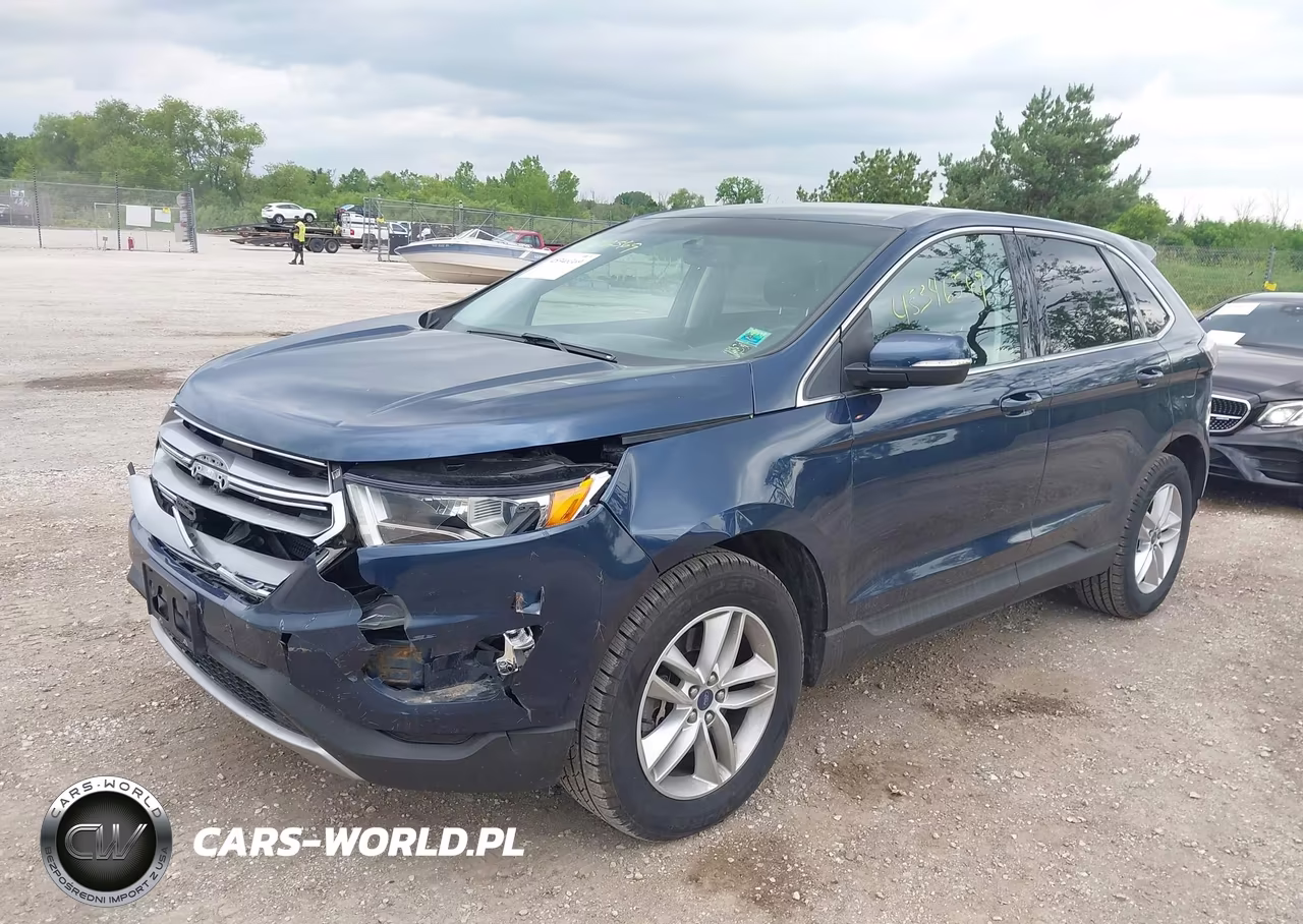 2017 Ford Edge Sel VIN:2FMPK4J91HBB81774 - 2