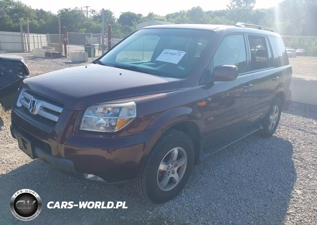 2008 Honda Pilot Se VIN:5FNYF28348B030272 - 2