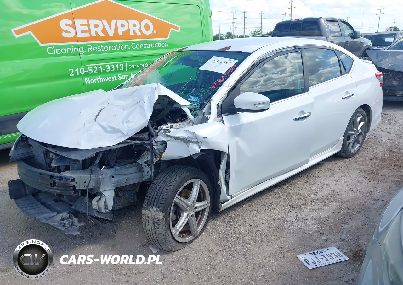 2015 Nissan Sentra Sr VIN:3N1AB7AP3FY276015 - 2