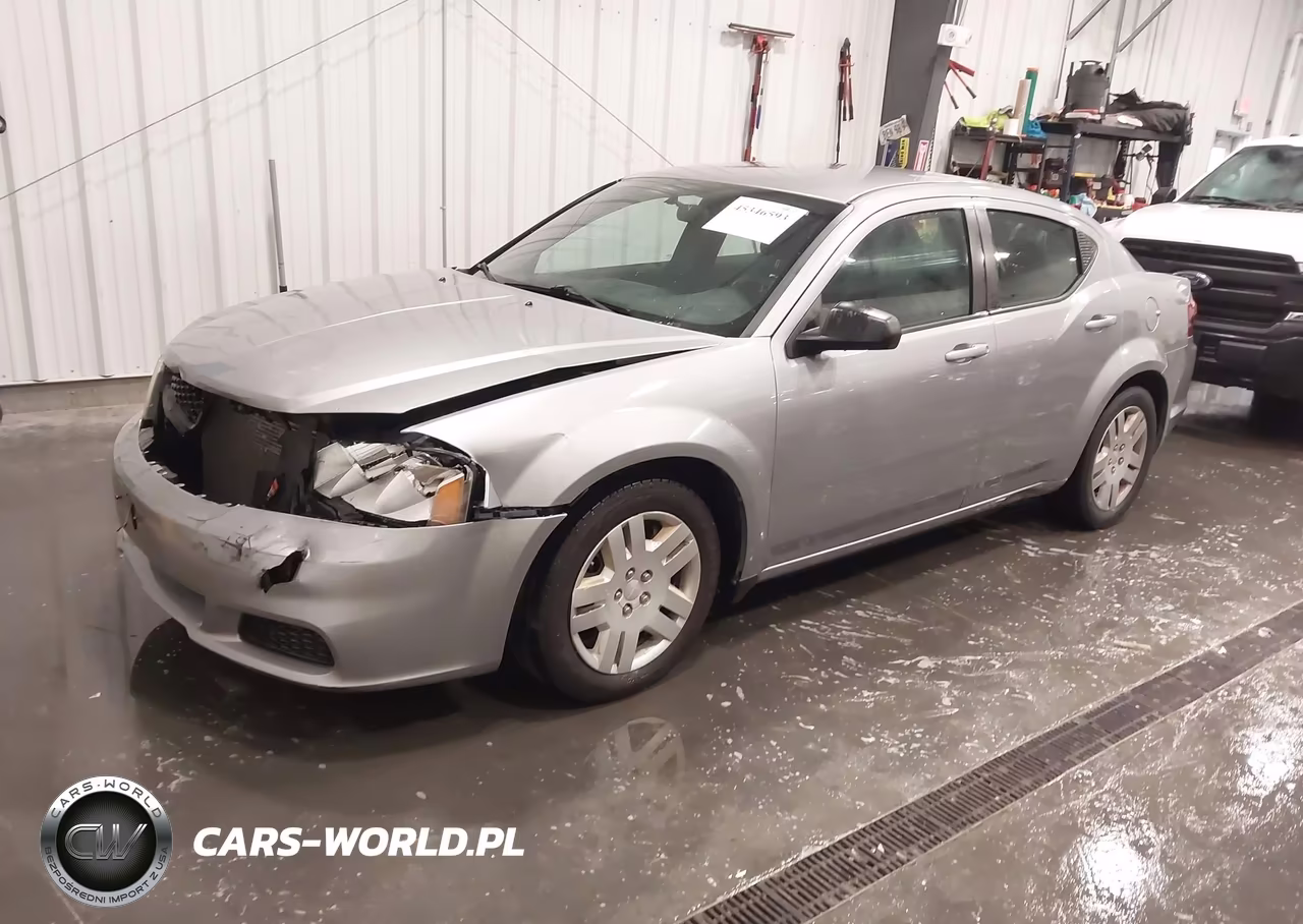 2013 Dodge Avenger Se V6 VIN:1C3CDZAG0DN757575 - 2