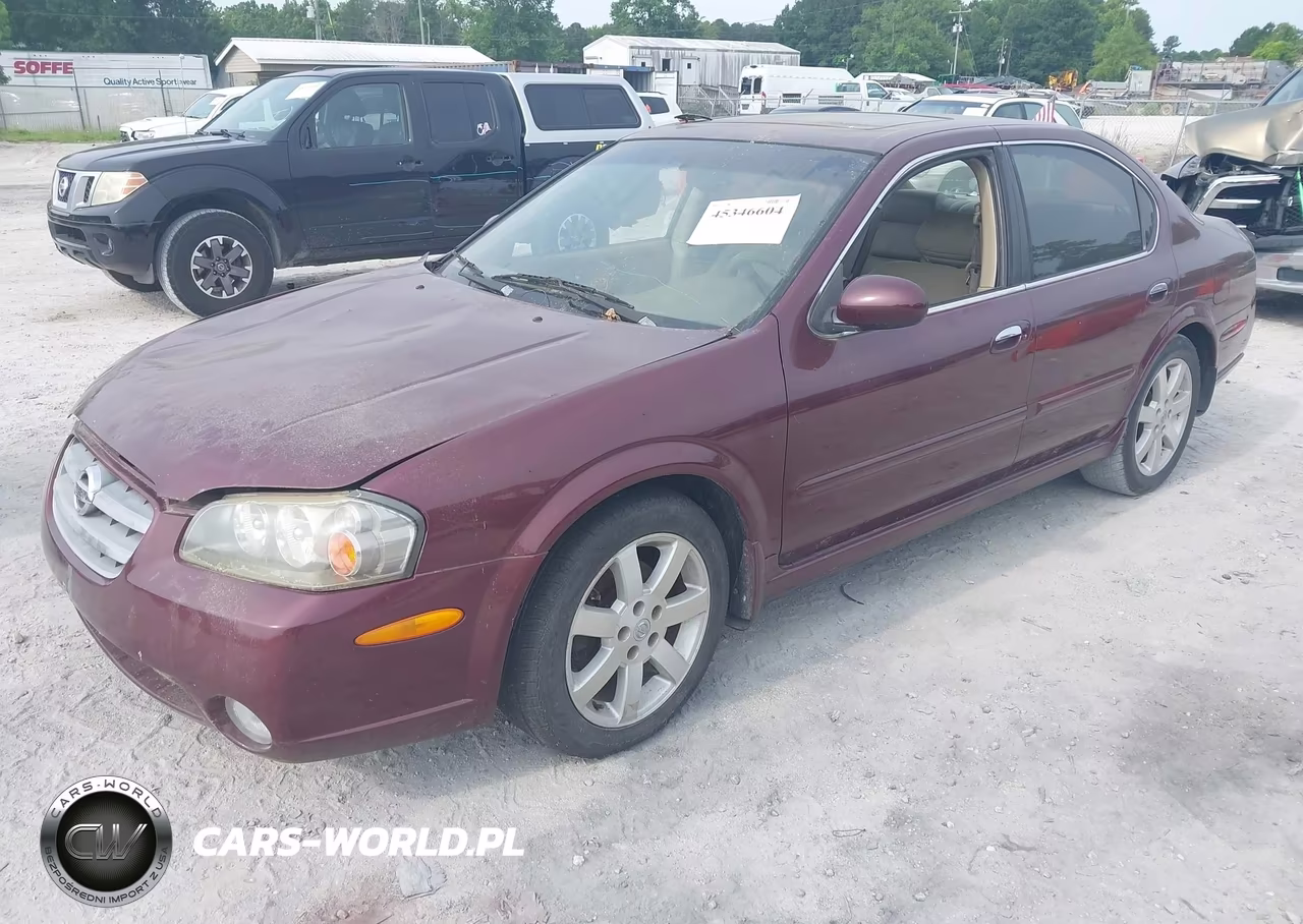 2003 Nissan Maxima Gle VIN:JN1DA31A83T432476 - 2