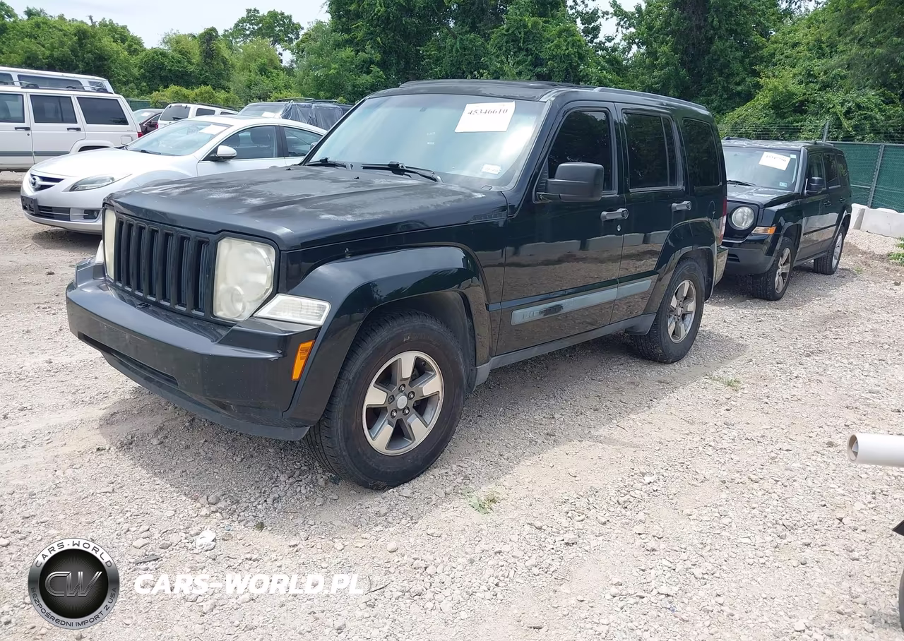 2008 Jeep Liberty Sport VIN:1J8GP28KX8W236247 - 2