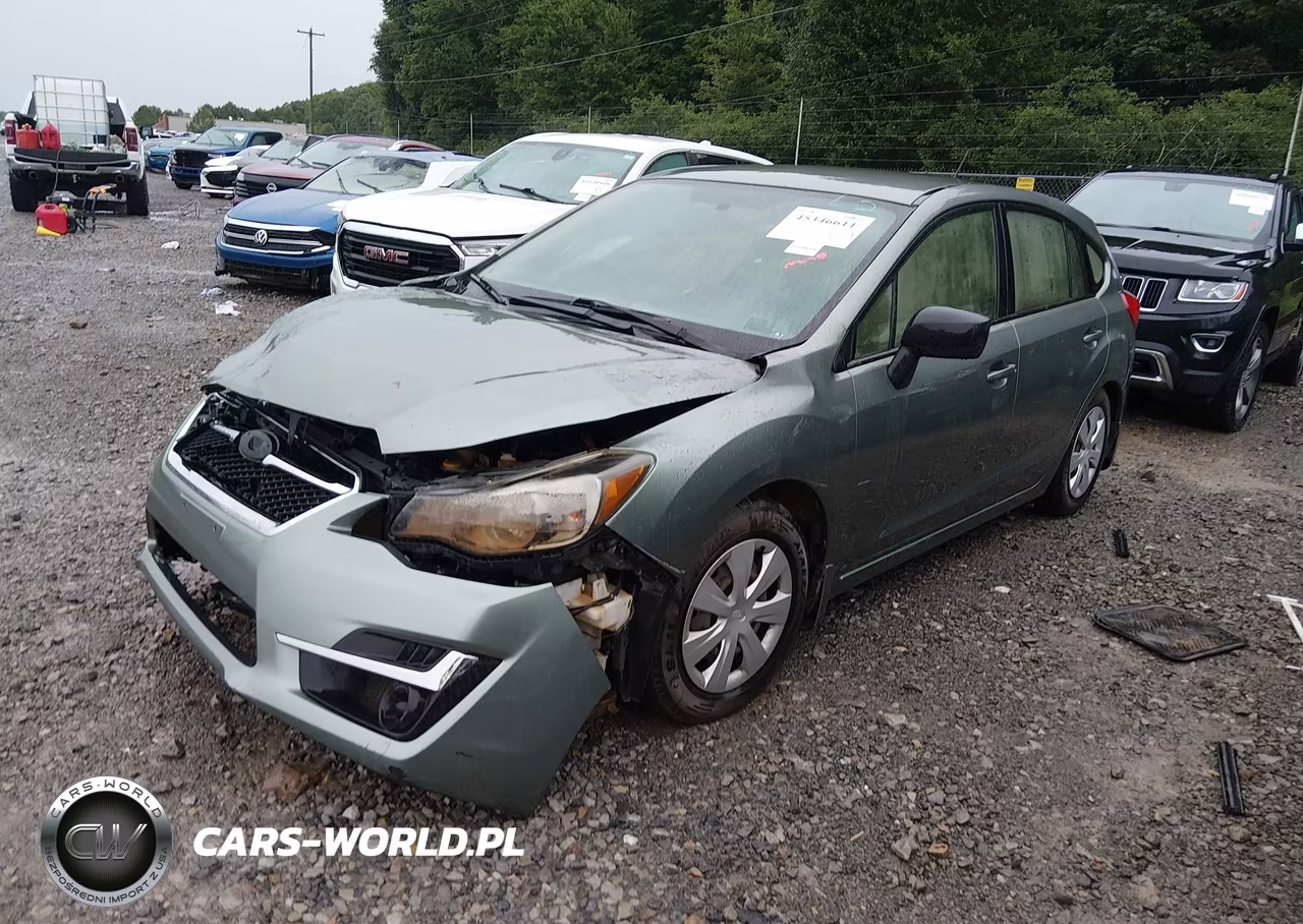 2015 Subaru Impreza 2.0I VIN:JF1GPAA6XFH308361 - 2