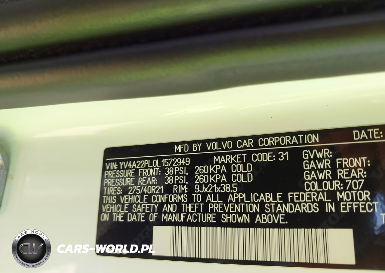 2020 Volvo Xc90 T6 Inscription 7 Passenger VIN:YV4A22PL0L1572949 - 9