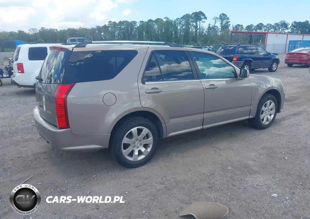 2007 Cadillac Srx V6 VIN:1GYEE637870135850 - 4