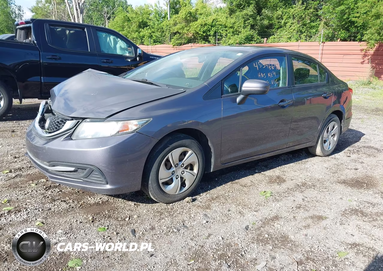 2015 Honda Civic Lx VIN:2HGFB2F59FH543985 - 2