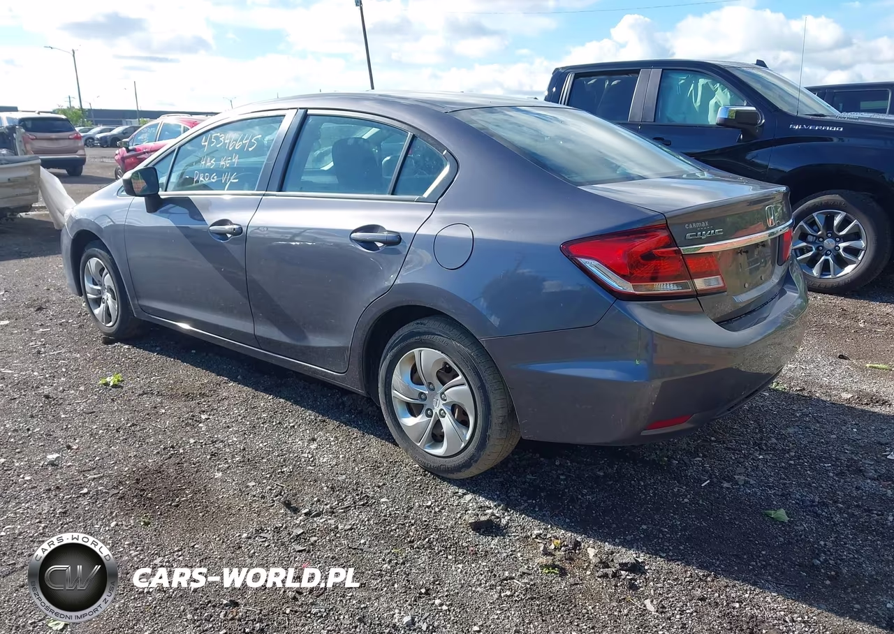 2015 Honda Civic Lx VIN:2HGFB2F59FH543985 - 3