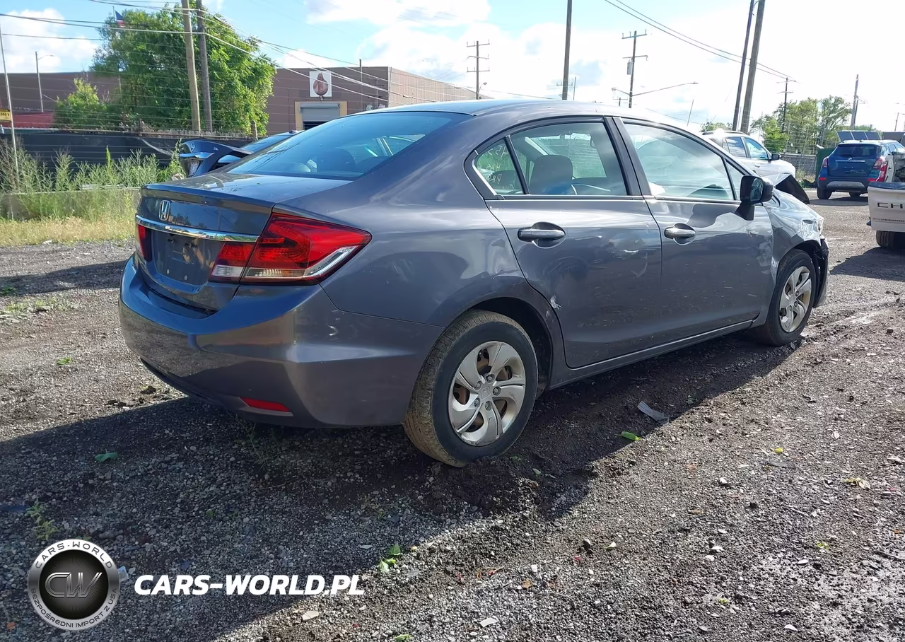 2015 Honda Civic Lx VIN:2HGFB2F59FH543985 - 4