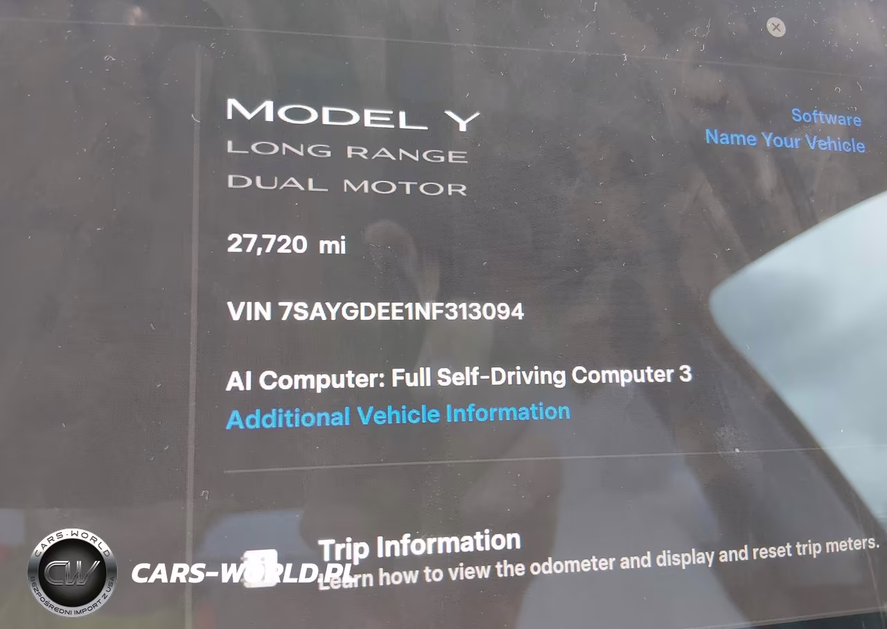 2022 Tesla Model Y Long Range Dual Motor All-Wheel Drive VIN:7SAYGDEE1NF313094 - 16