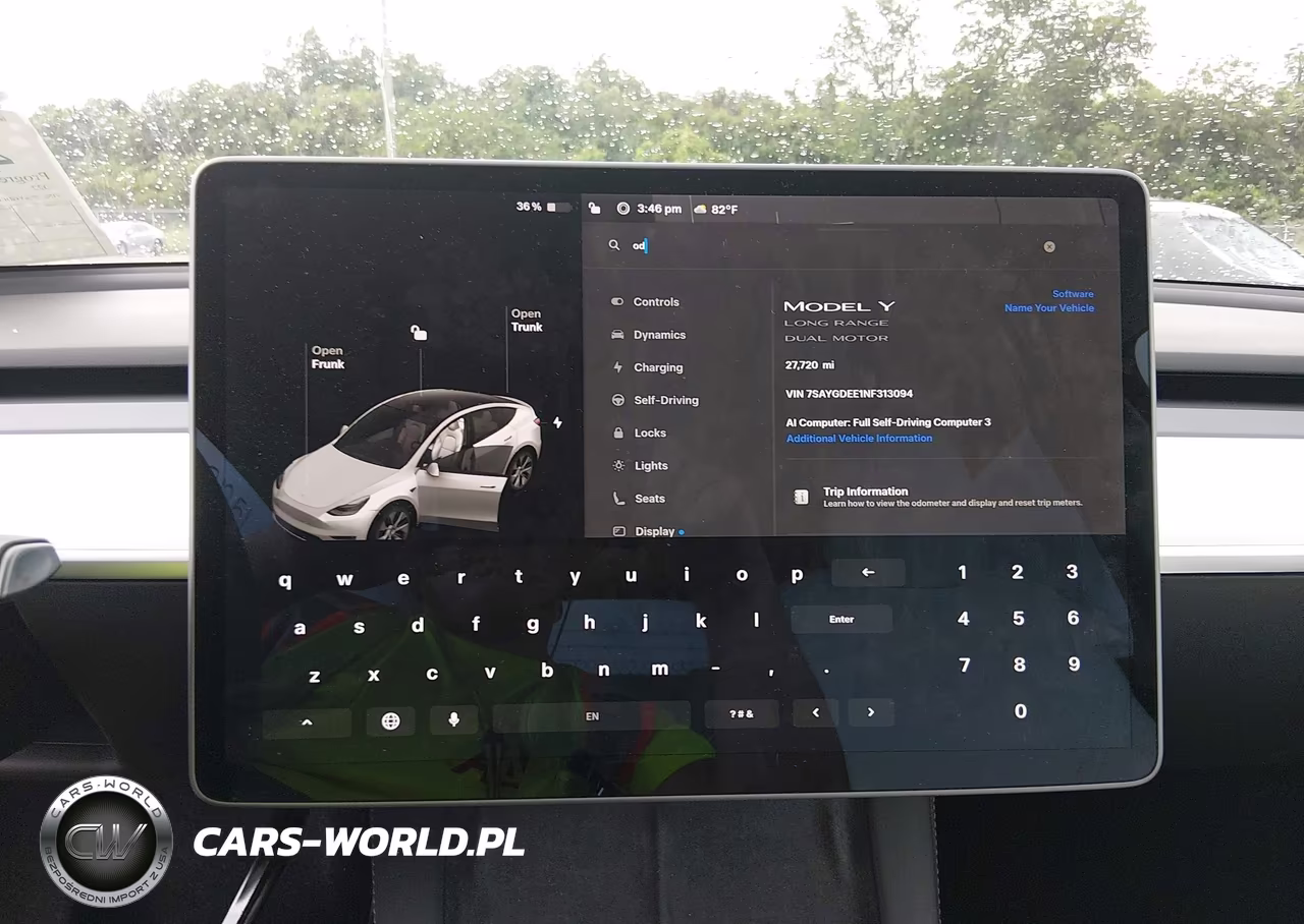 2022 Tesla Model Y Long Range Dual Motor All-Wheel Drive VIN:7SAYGDEE1NF313094 - 19