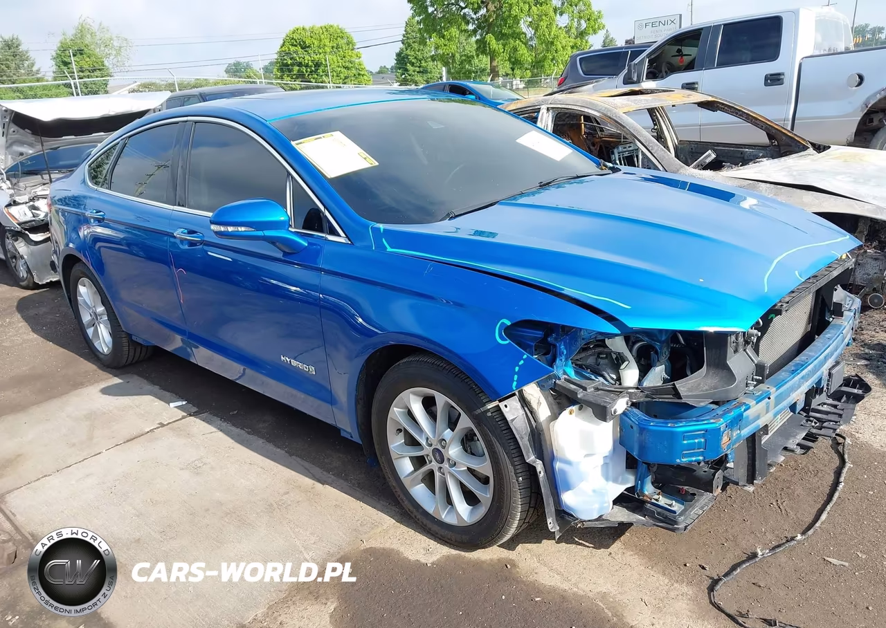 2019 Ford Fusion Hybrid Sel VIN:3FA6P0MU3KR208417 - 14