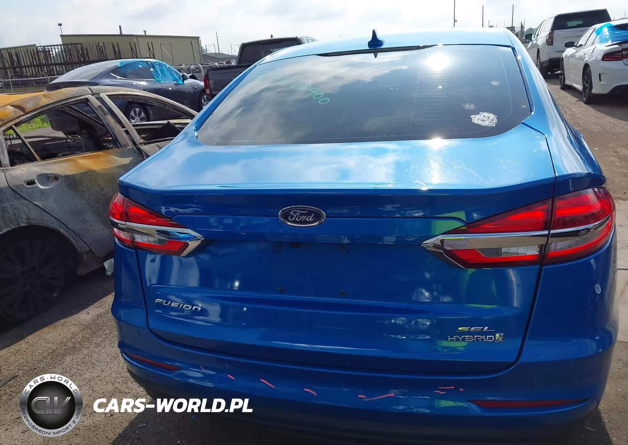 2019 Ford Fusion Hybrid Sel VIN:3FA6P0MU3KR208417 - 17