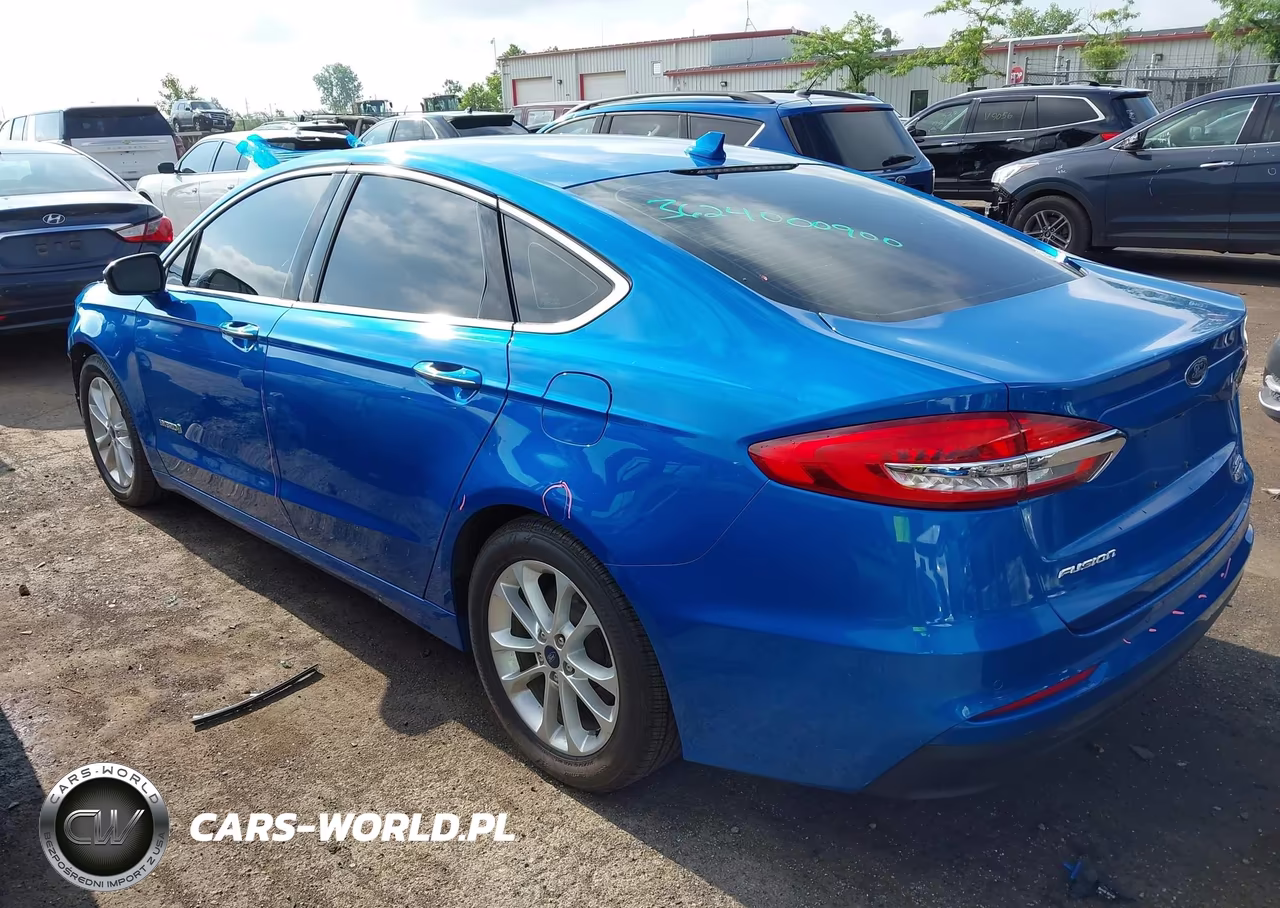 2019 Ford Fusion Hybrid Sel VIN:3FA6P0MU3KR208417 - 3