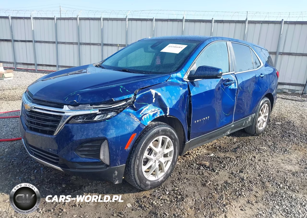 2022 Chevrolet Equinox Fwd Lt VIN:3GNAXKEV0NL307718 - 2