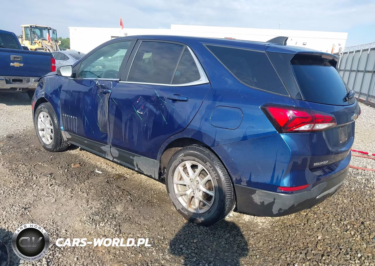 2022 Chevrolet Equinox Fwd Lt VIN:3GNAXKEV0NL307718 - 3