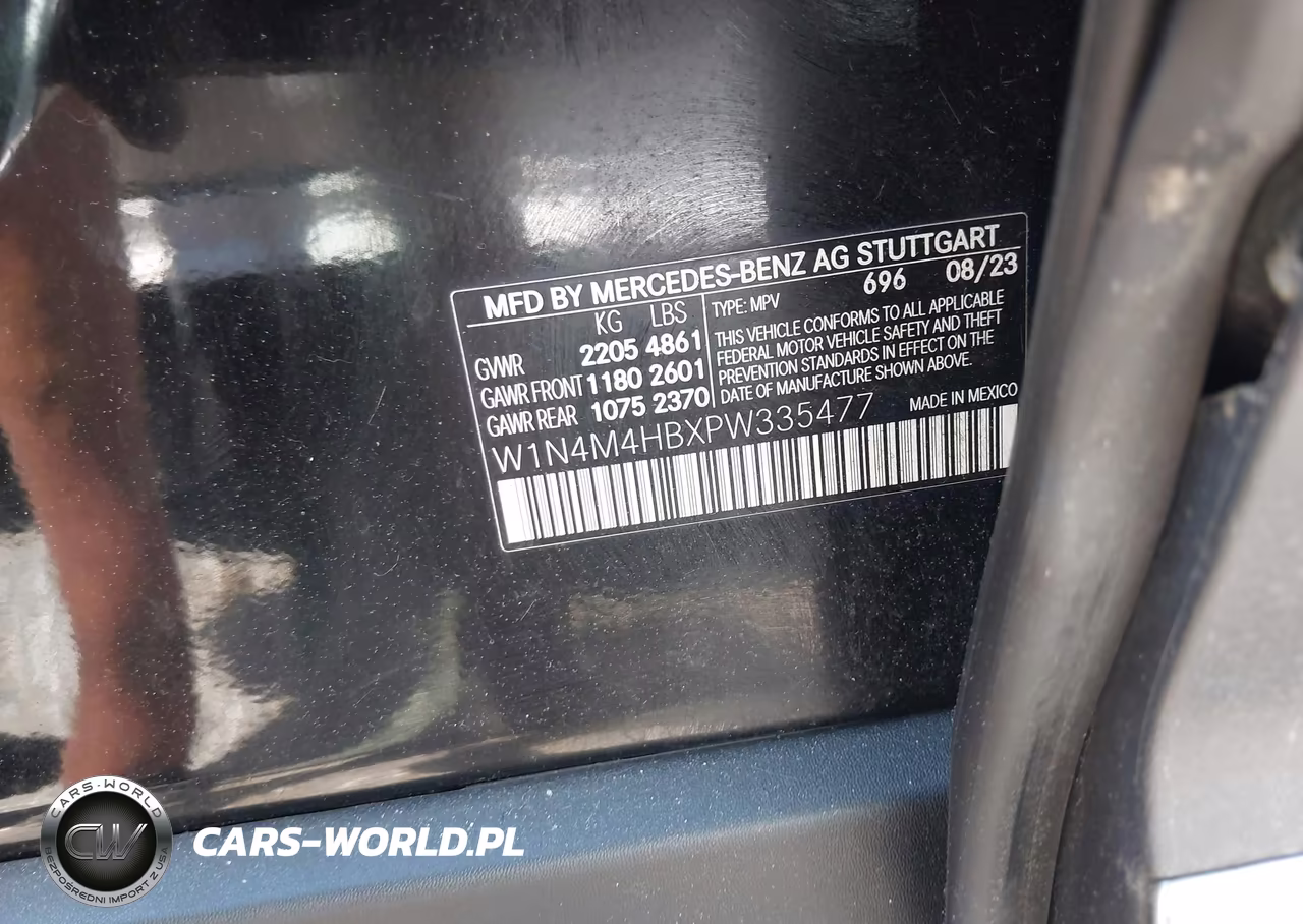 2023 Mercedes-Benz Glb 250 4Matic VIN:W1N4M4HBXPW335477 - 9