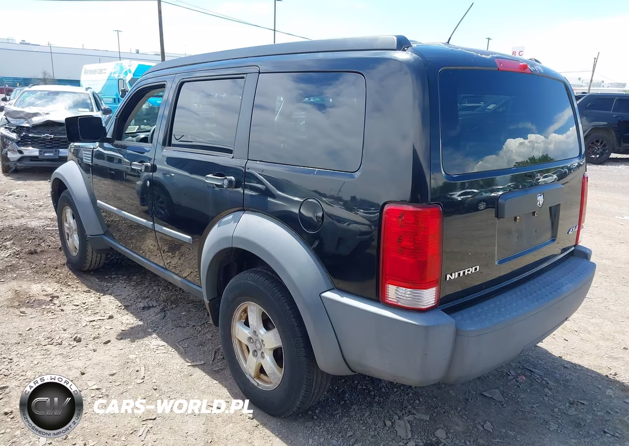 2007 Dodge Nitro Sxt VIN:1D8GU28K27W530855 - 3
