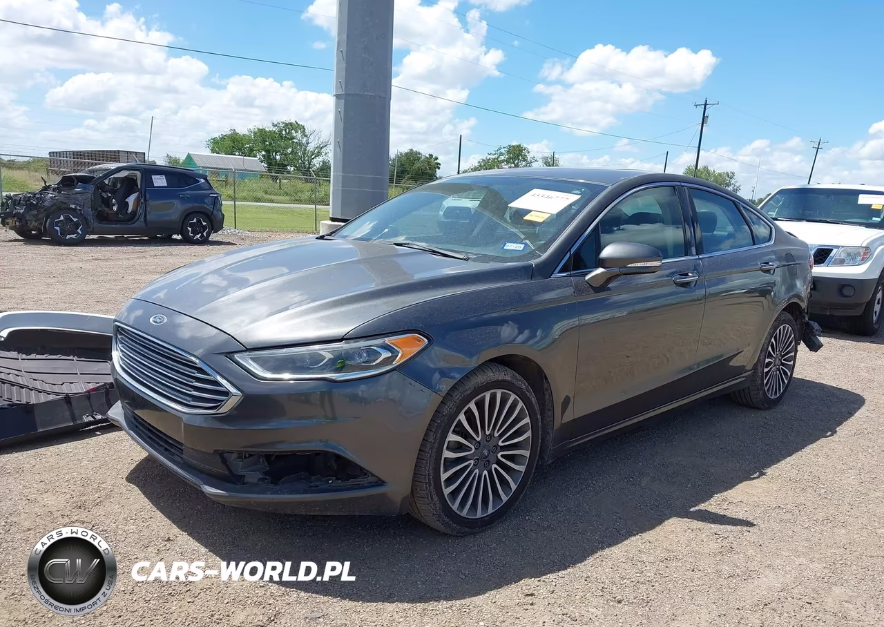 2018 Ford Fusion Titanium VIN:3FA6P0D99JR137766 - 2