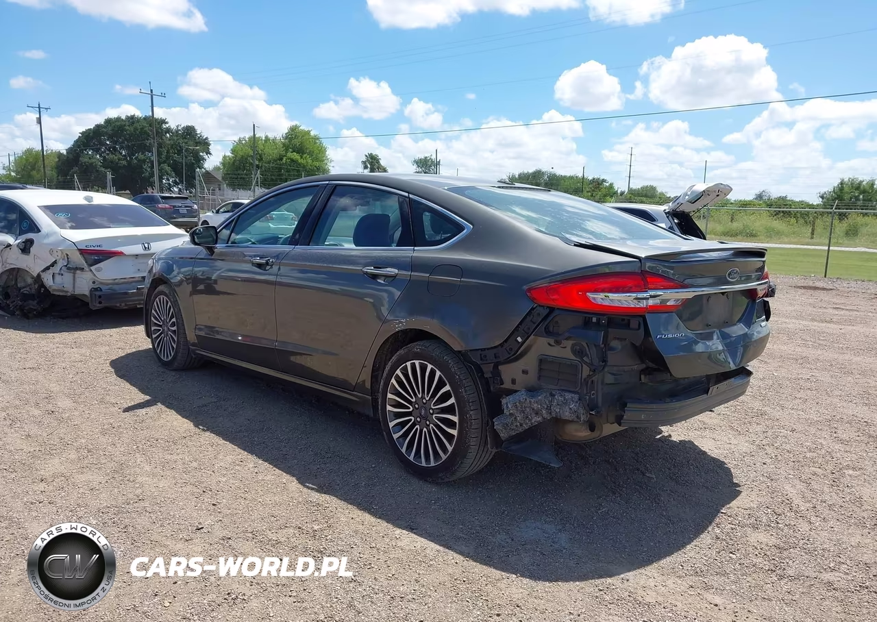 2018 Ford Fusion Titanium VIN:3FA6P0D99JR137766 - 3