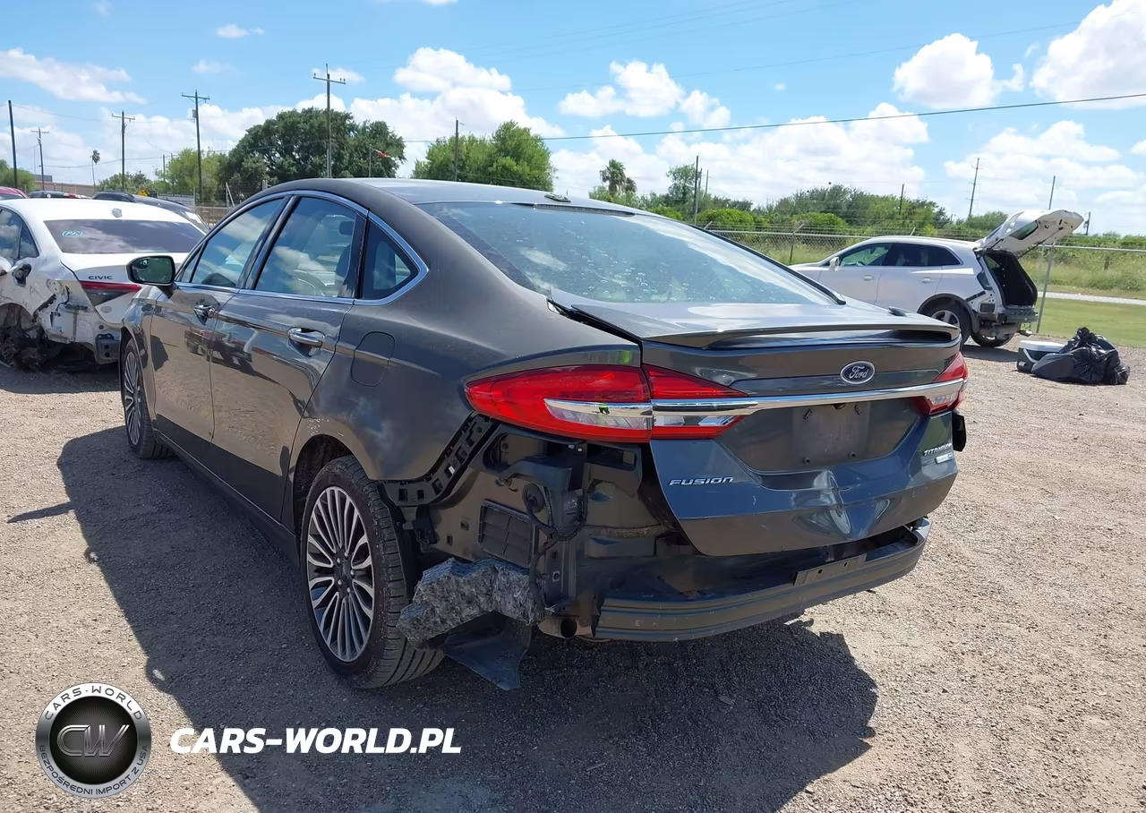 2018 Ford Fusion Titanium VIN:3FA6P0D99JR137766 - 6