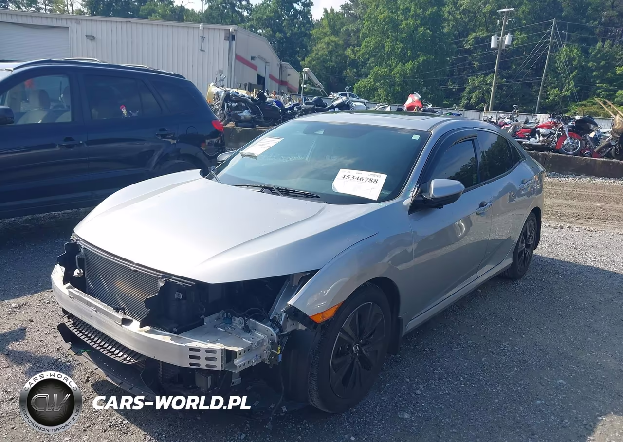 2019 Honda Civic Ex VIN:SHHFK7H61KU203620 - 2