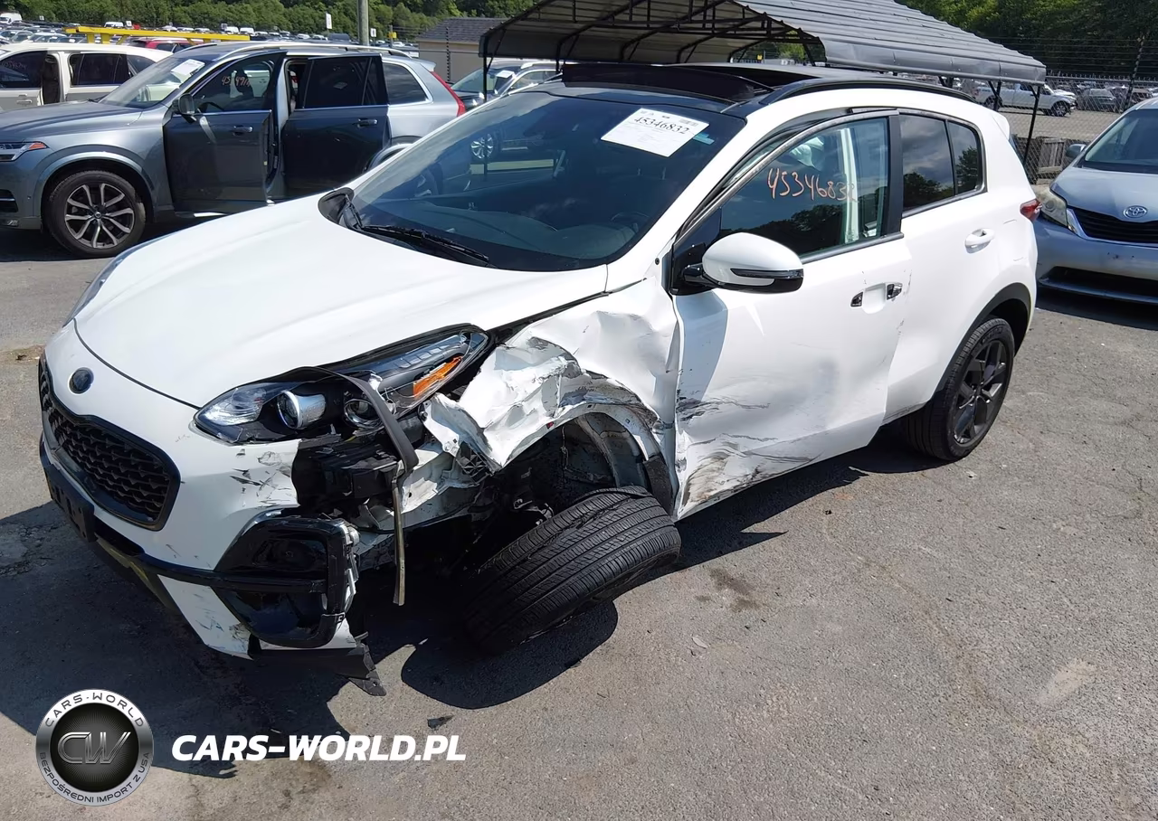 2022 Kia Sportage Nightfall Edition VIN:KNDP6CAC8N7018705 - 2