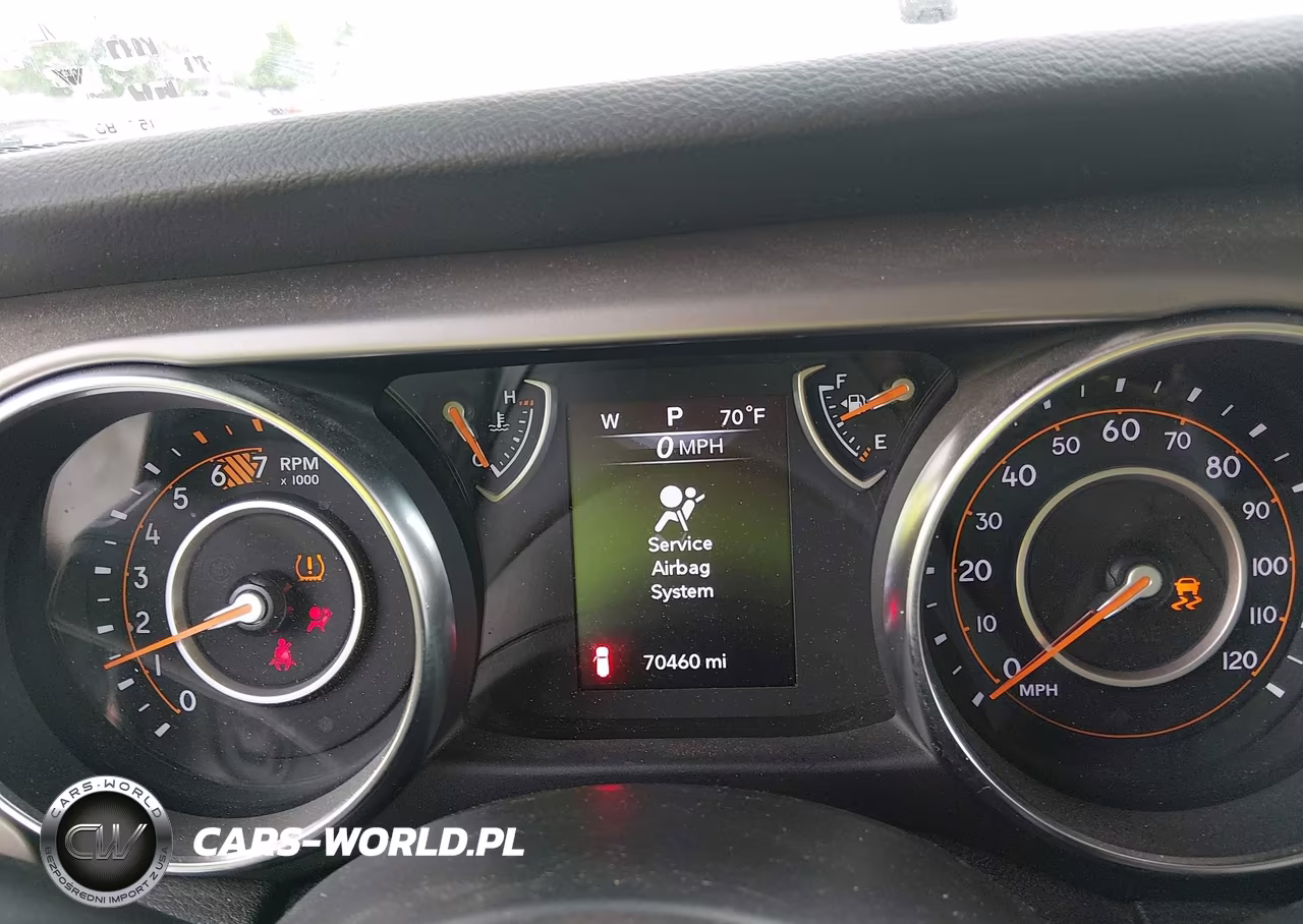 2020 Jeep Wrangler Sport S 4X4 VIN:1C4GJXANXLW347108 - 7