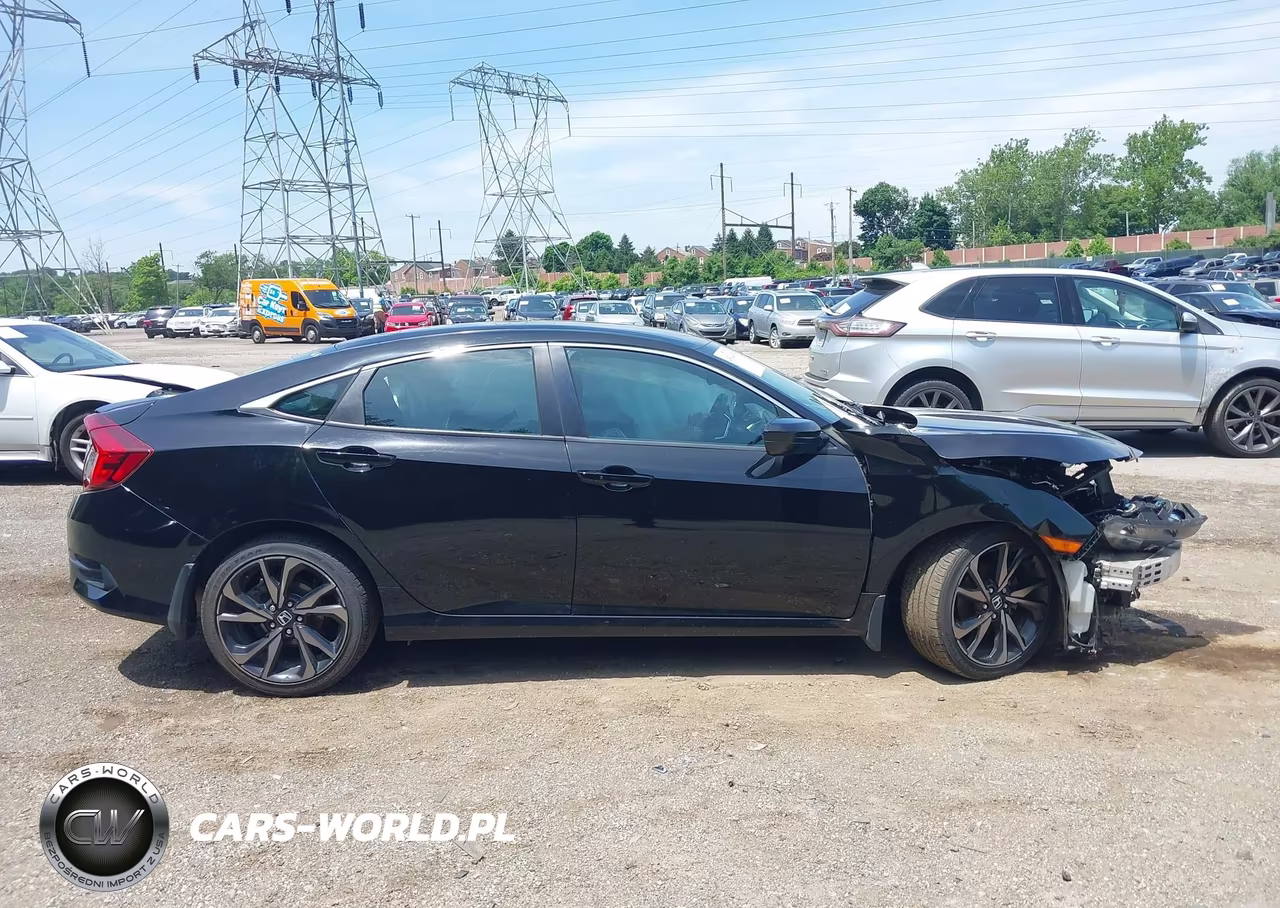 2021 Honda Civic Sport VIN:2HGFC2F86MH503769 - 13
