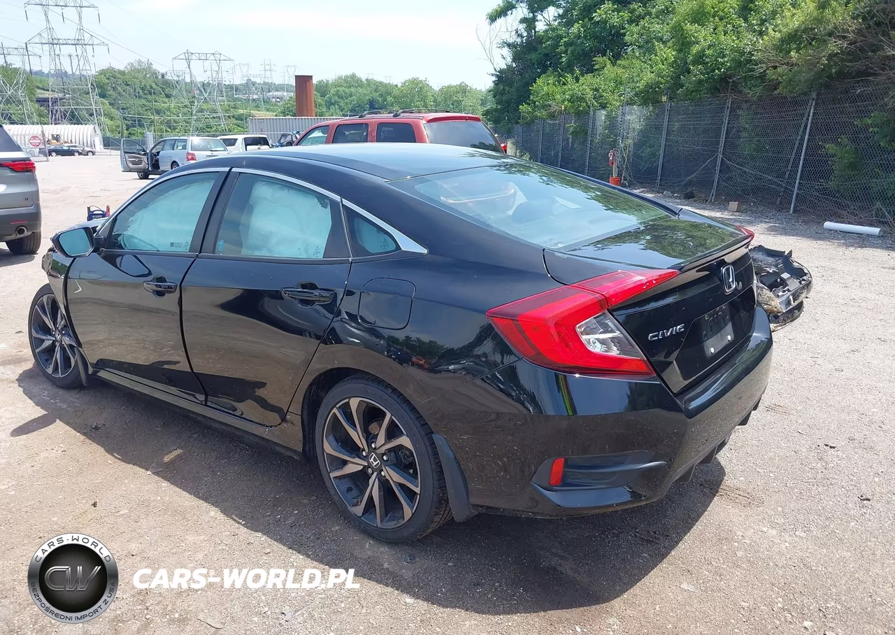 2021 Honda Civic Sport VIN:2HGFC2F86MH503769 - 3