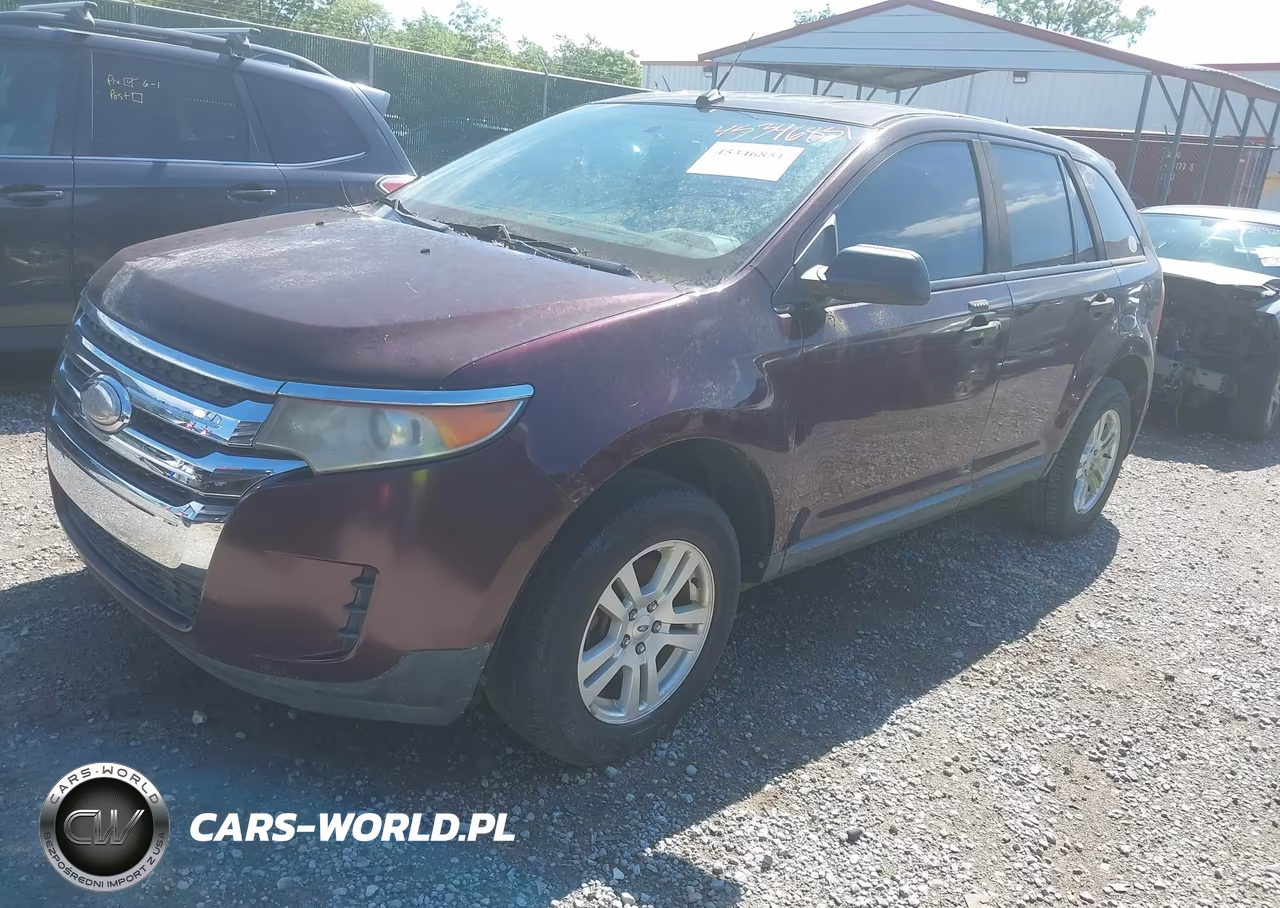 2011 Ford Edge Se VIN:2FMDK3GC7BBB17780 - 2