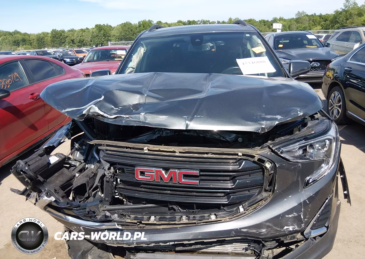 2021 GMC Terrain Fwd Sle VIN:3GKALMEV8ML372870 - 12