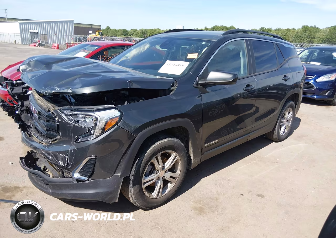 2021 GMC Terrain Fwd Sle VIN:3GKALMEV8ML372870 - 2