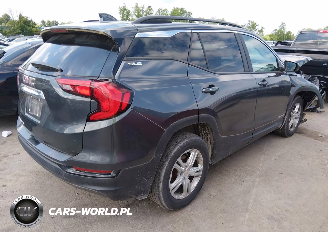 2021 GMC Terrain Fwd Sle VIN:3GKALMEV8ML372870 - 4