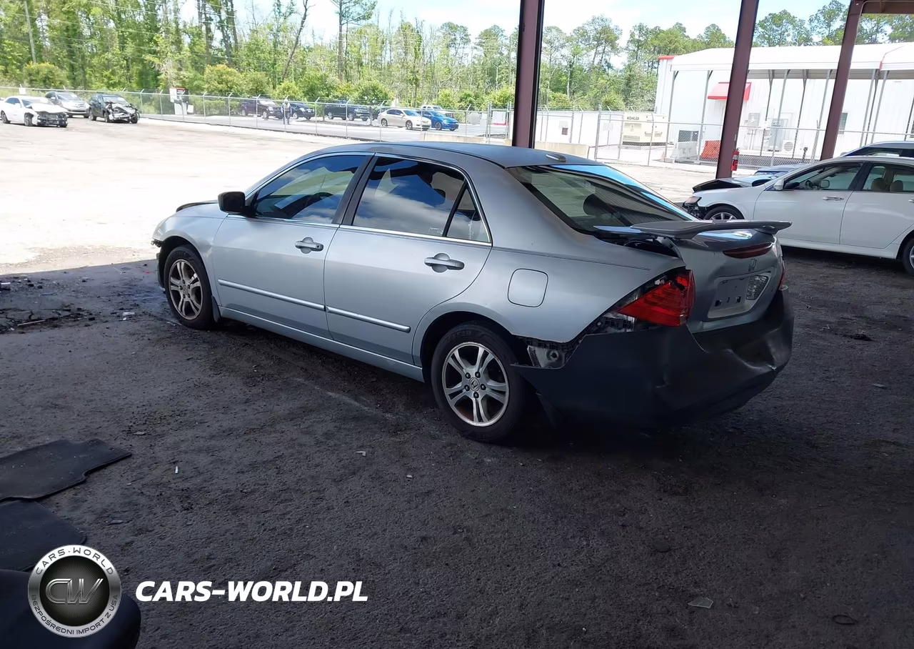2007 Honda Accord 2.4 Ex VIN:1HGCM568X7A167676 - 3