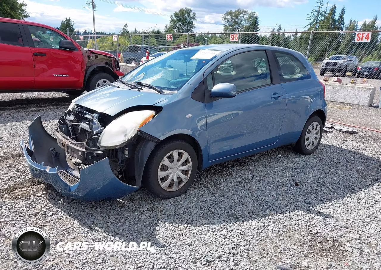 2008 Toyota Yaris VIN:JTDJT923385172609 - 2