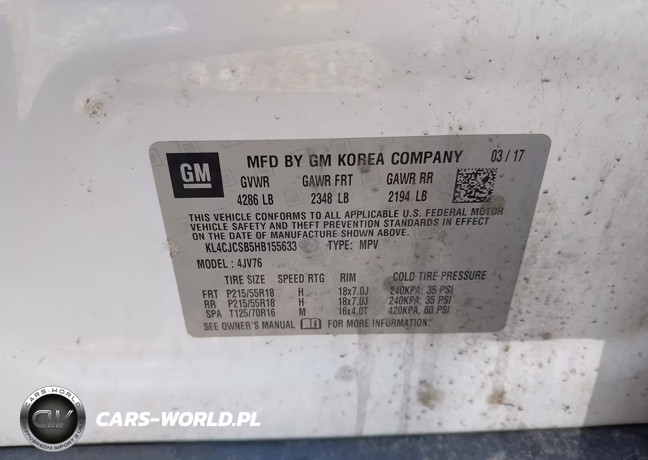 2017 Buick Encore Essence VIN:KL4CJCSB5HB155633 - 9