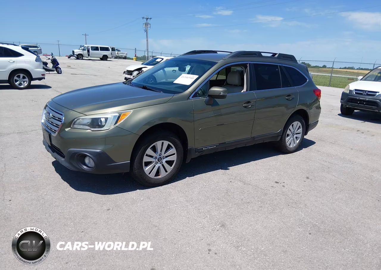 2015 Subaru Outback 2.5I Premium VIN:4S4BSBFC1F3361305 - 2