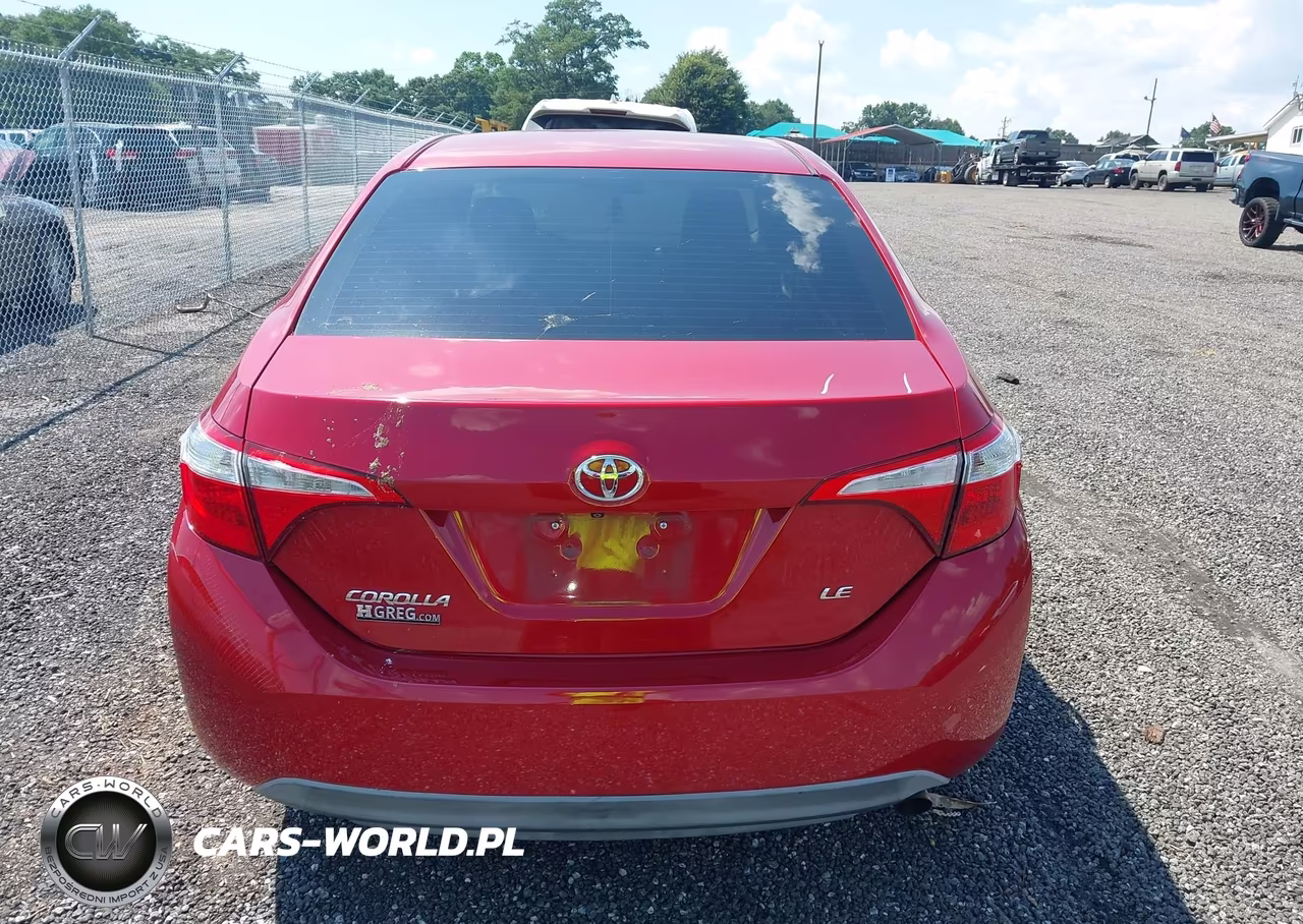 2015 Toyota Corolla Le VIN:2T1BURHE7FC345834 - 16