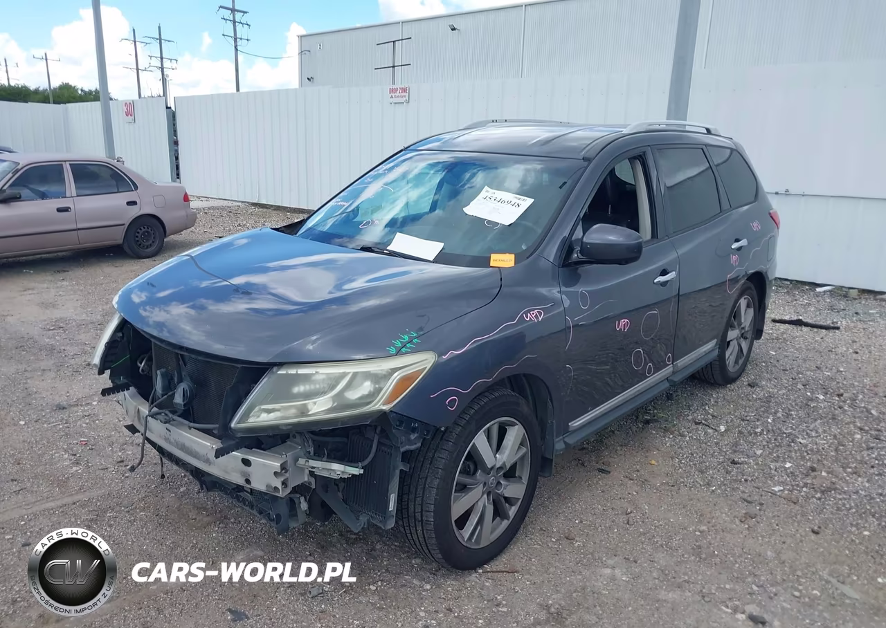 2013 Nissan Pathfinder Platinum VIN:5N1AR2MN8DC632675 - 2